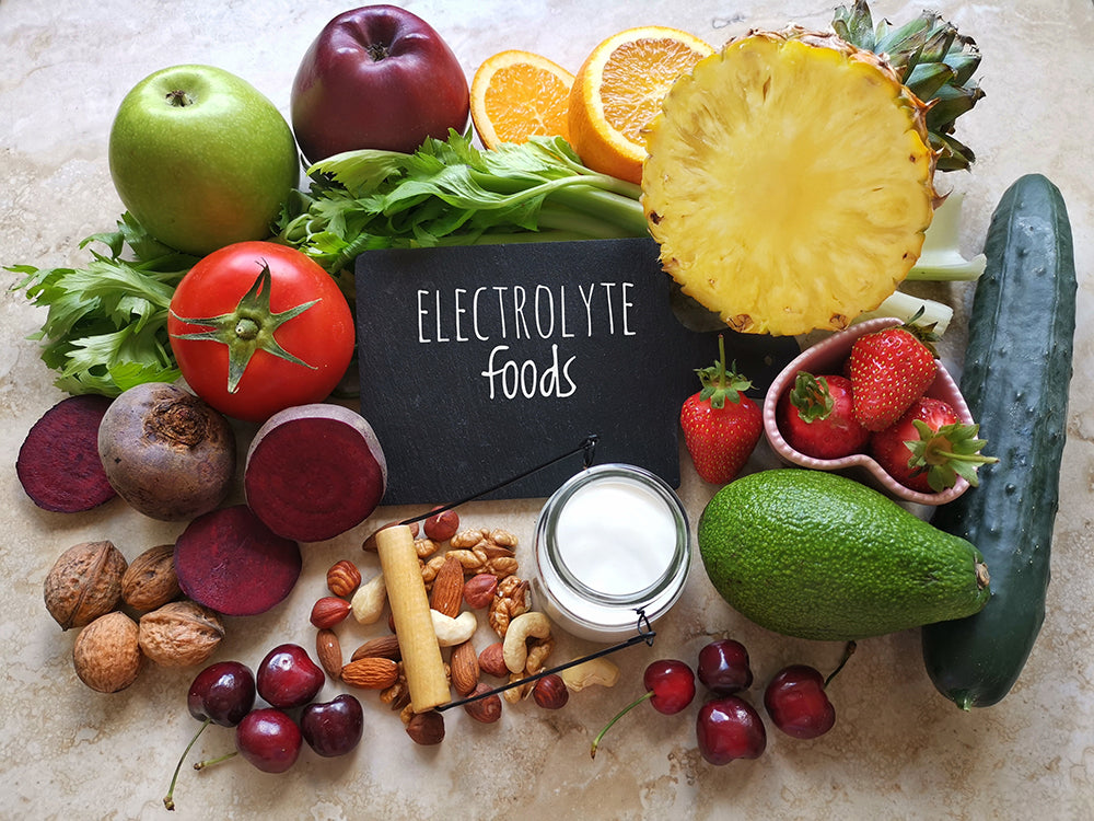 natural electrolytes fruits and vegetables