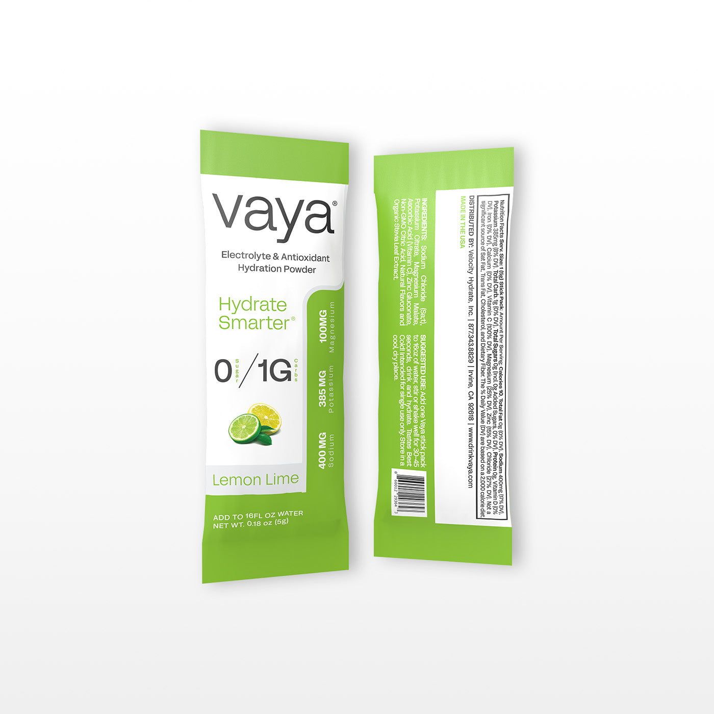 30 Pack | Sugar Free Lemon Lime Electrolyte Powder