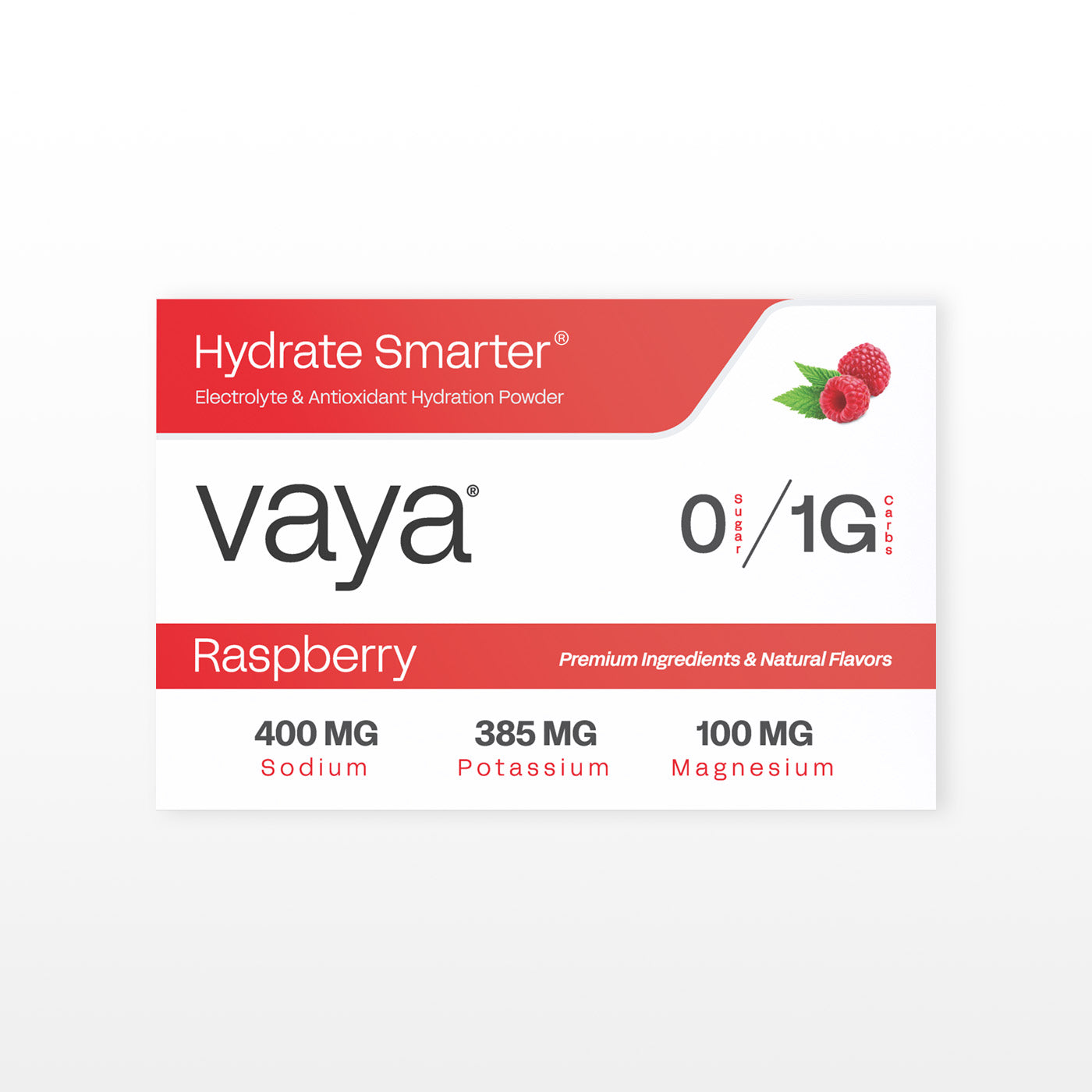 30 Pack | Sugar Free Raspberry Electrolyte Powder