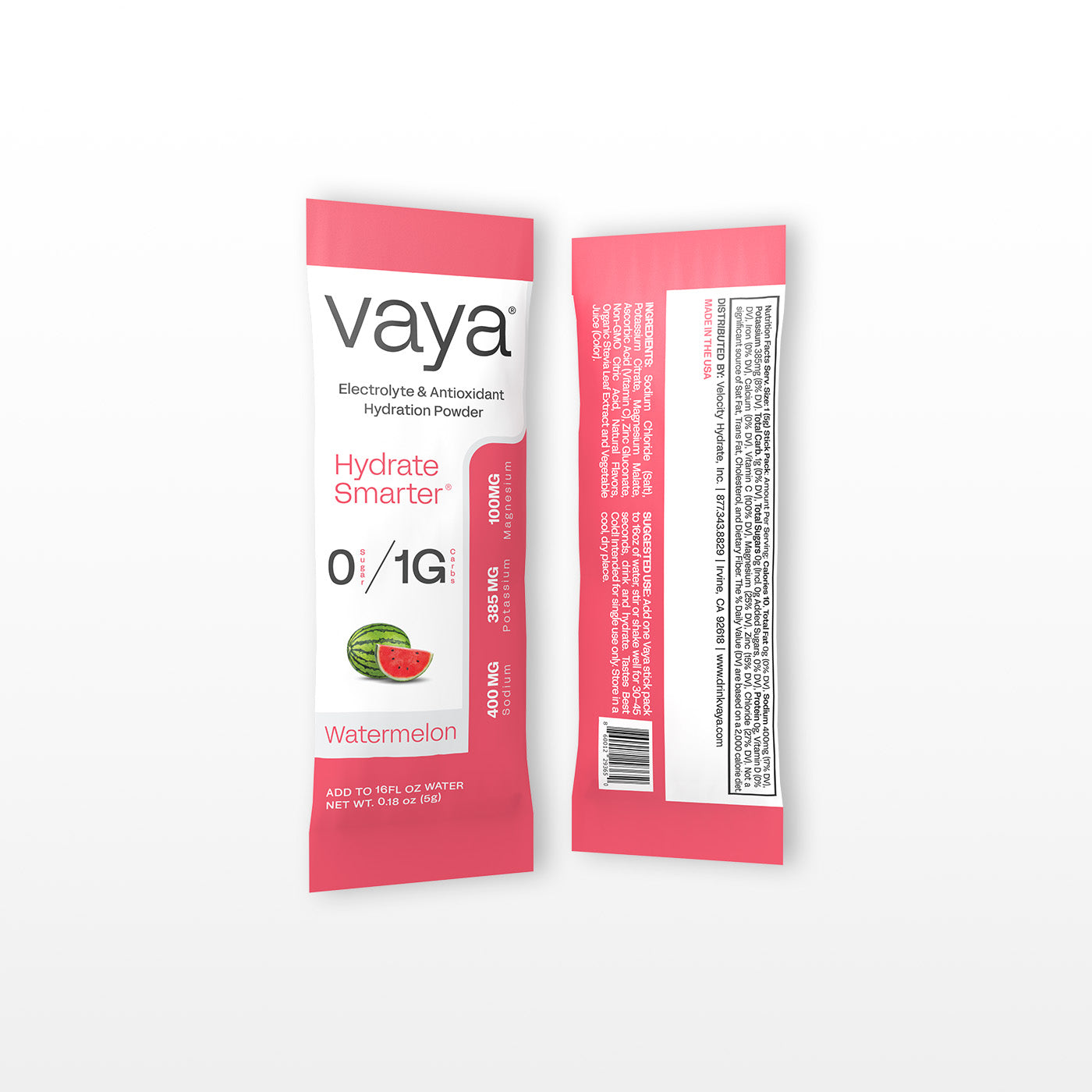 30 Pack | Sugar Free Watermelon Electrolyte Powder