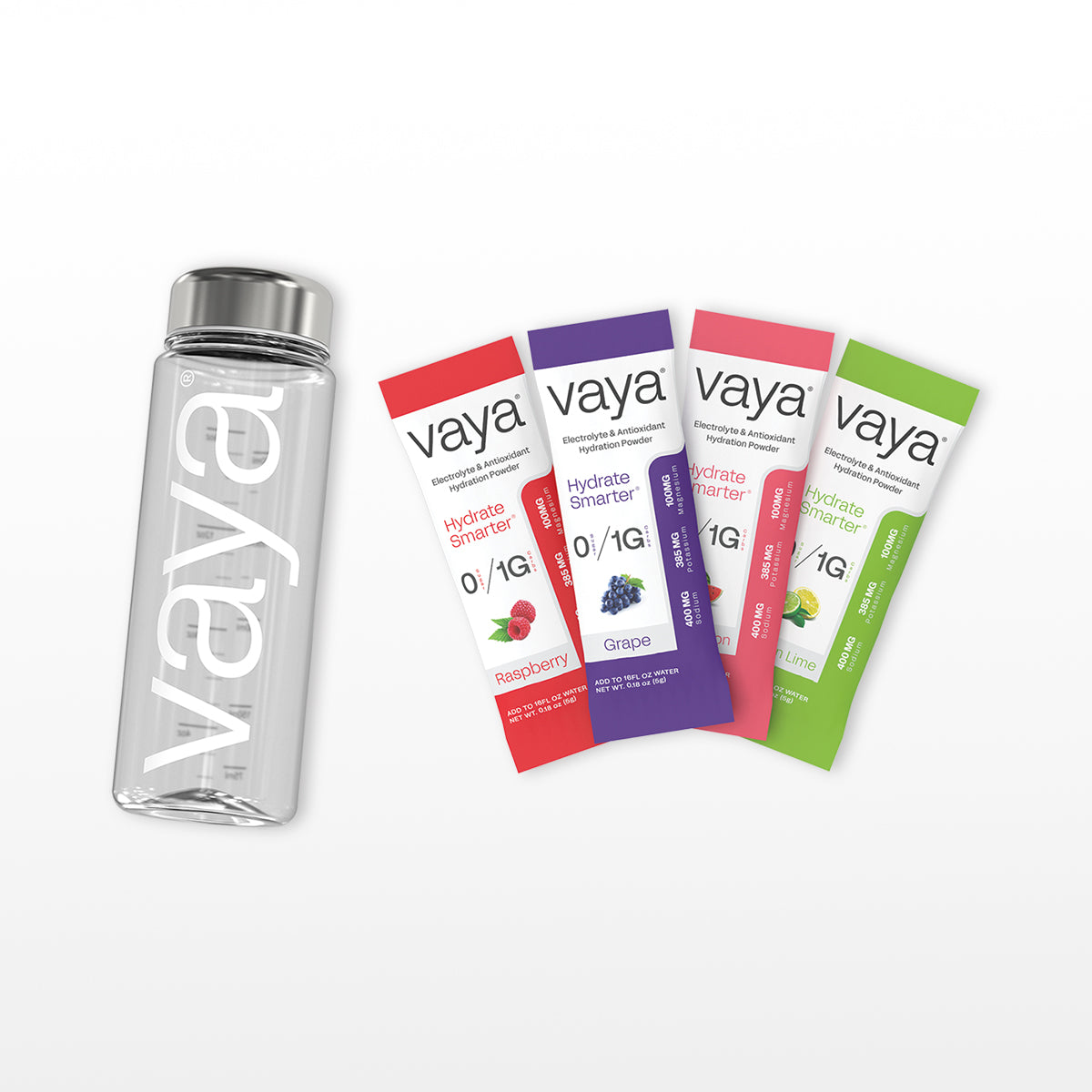 Intro Bottle Pack | Sugar Free Electrolyte Powder | 4 Samples