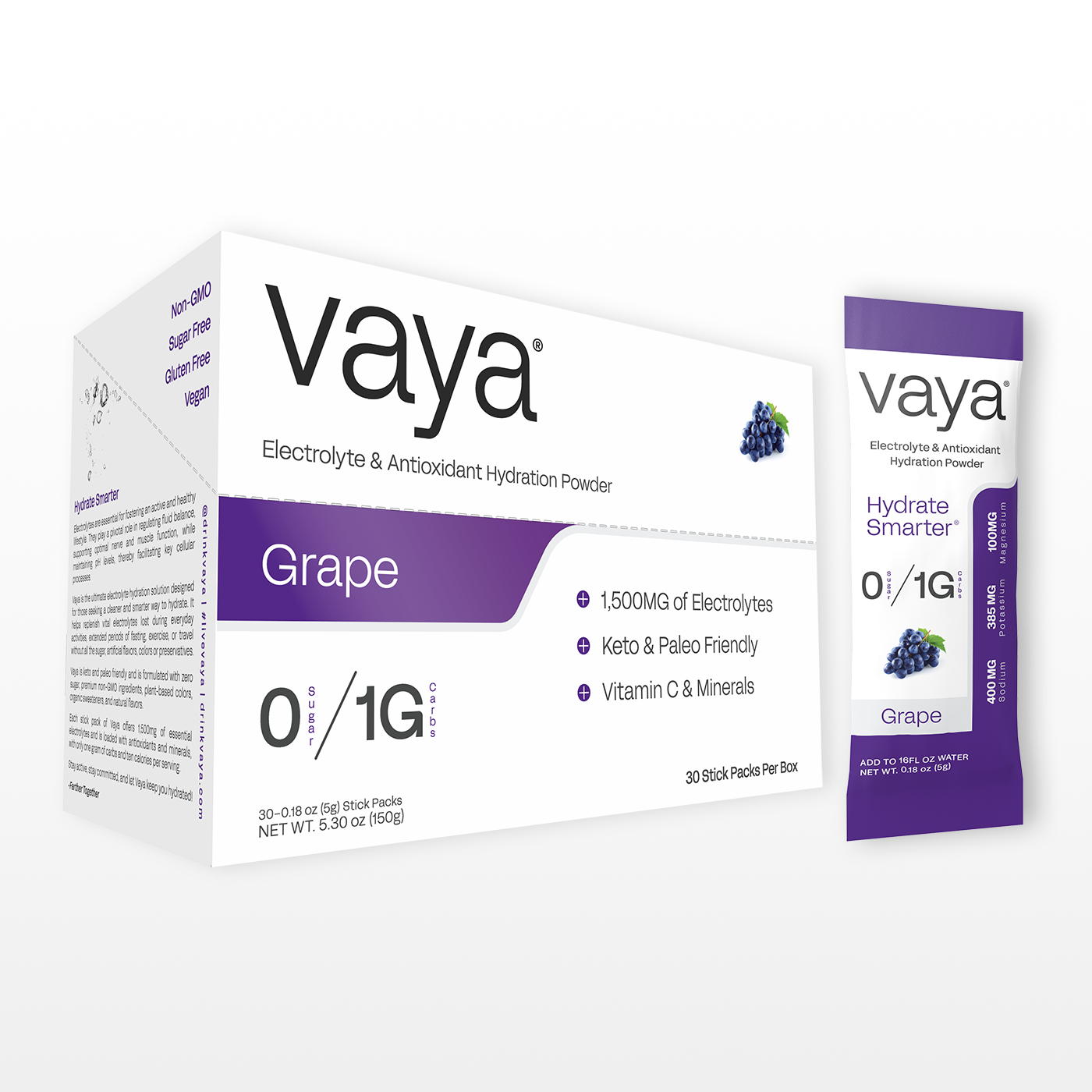 Grape Electrolyte Powder